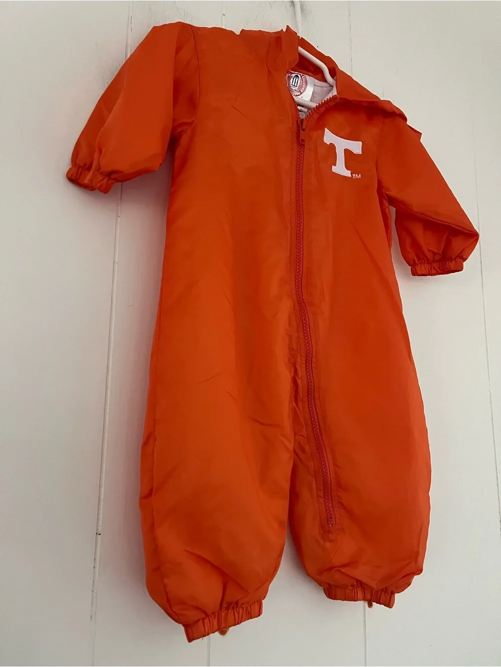 Tennessee Volunteers 1pc Windbreaker Jumpsuit VOLS Size 12 Months